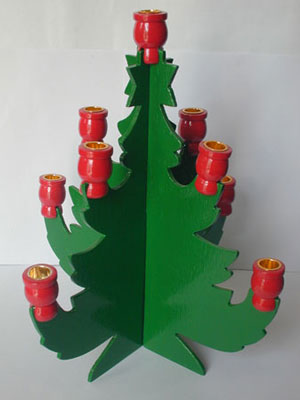 KRTC 069 Christmas Tree Candle Stand