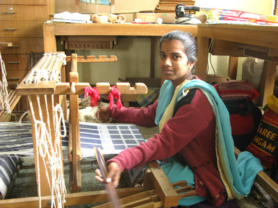 Kalavathi from PHTRC in MESH Design Studio in January 2009