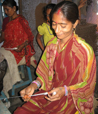Silk Spinning in Little Flower