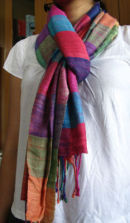 Non-violent Silk Scarf