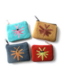 Mini suede purse