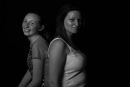Mother and daughter shots