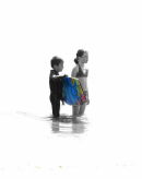 Children at the beach