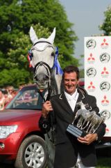 Mark Todd.  NZB Land Vision.Winner.
