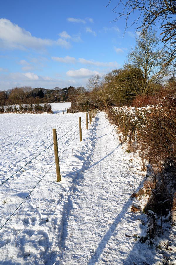 Footpath from Warminster Road