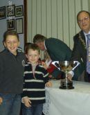 TOM AND JACOB WIN A HUGE CUP!