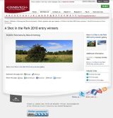'A Shot in the Park' Photography Competition Winner