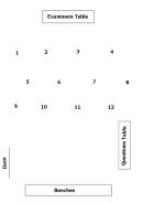 Grading Hall layout