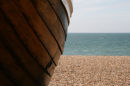 Old wooden boat, Brighton beach