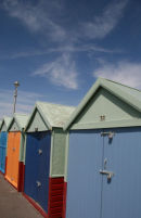 Beach huts in Hove