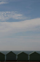 Beach huts in Hove