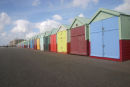 Beach huts