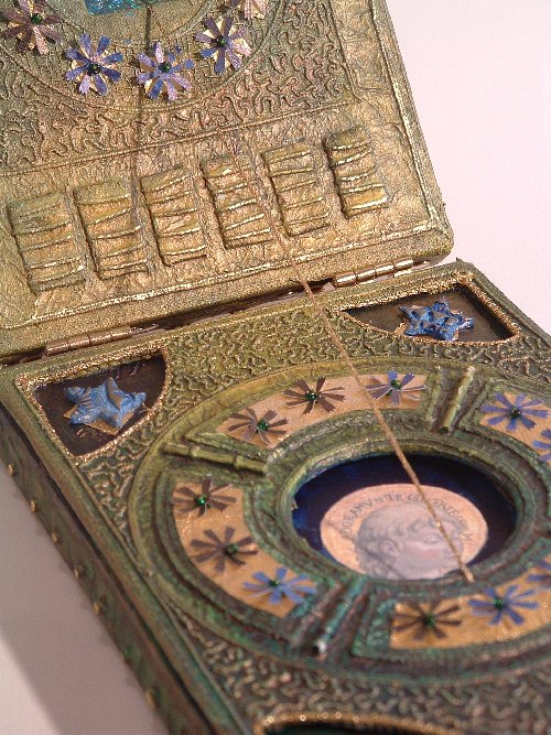 Sundial Diptych, detail