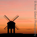 Windmill Sunset