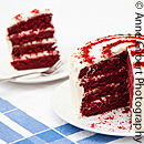 A Big Red Cake