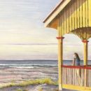 Dusk on the verandah