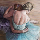 Ballerinas resting