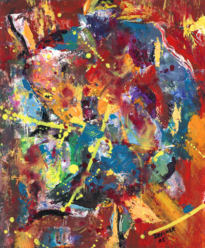 SOLD - Dancing Donkey  