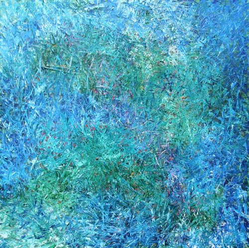 SOLD - On the Flank of an Emerald Wave