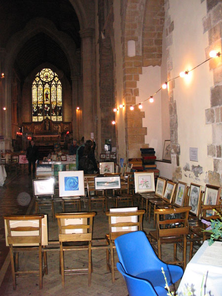 Exhibition on Chairs in Church