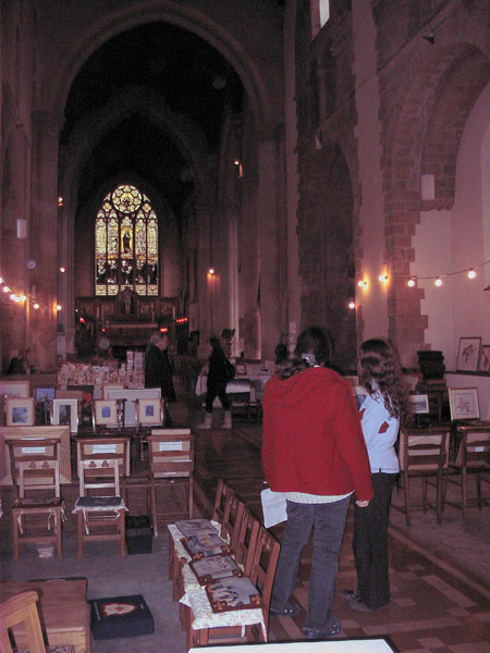 Exhibition in Church November 2008