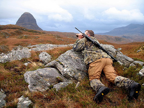 Stalking on the Glencanisp estate. 