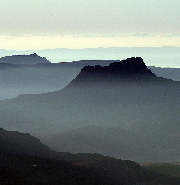 Stac Pollaidh from Suilven