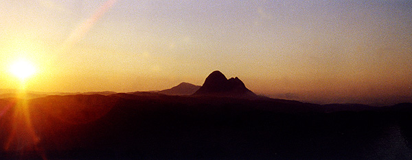 Sunrise over Assynt 