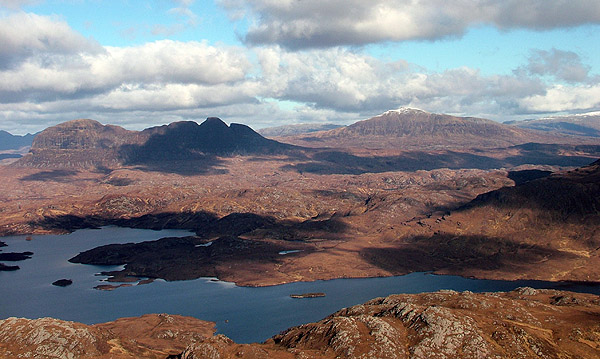 Suilven from Stac Pollaidh
