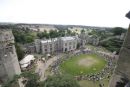 View from the battlements of Warwick Castle