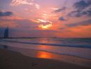 Sunset at Jumeira Beach