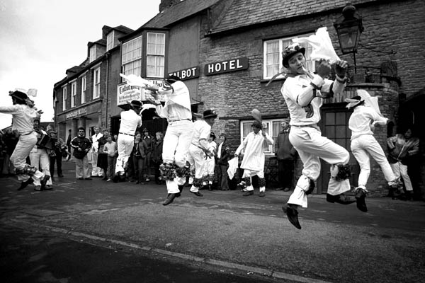 Bampton Morris, Oxfordshire, Whit Monday 1979