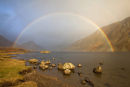 card 252. Wast Water Rainbow