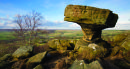 Card L13 - "On the edge", Brimham Rocks, Yorks Dales
