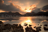 Fiery skies, Derwentwater