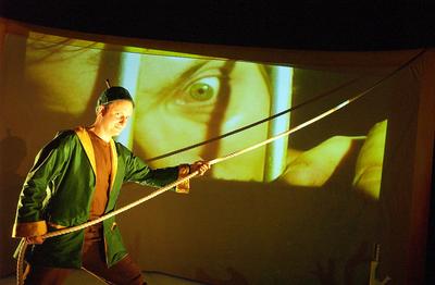 Josh Elwell as Tom Thumb in Forest Forge's production of 'The Adventures of Tom Thumb' 2005/06