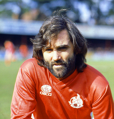 George Best - 1946-2005. Signed by Don Megson in 1982,he was 36 and played five times in the Third Division for AFCB,it was his last professional club. Thanks George !