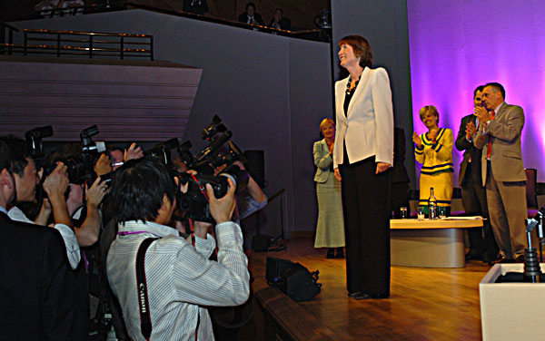 Harriet Harman becomes Deputy Leader of the Labour Party - Manchester 2007