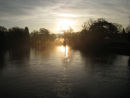 Sunrise over the River Thames