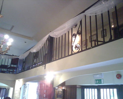 Balcony swags with lights from �30