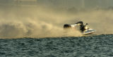 Alex Carella from the Mad Croc Team racing at the Abu Dhabi Grand Prix.