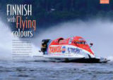 Opening spread from H2O Full Throttle magazine.