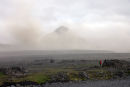03D-5465 Volcanic Dust Storm in the Emstrur Area on Day 3 of the Laugavegur Hiking Trail from Landmannalaugar to Thorsmork Iceland