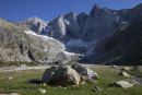 05D-2485 The Vignemale and the Remains of the Oulettes Glacier From the South French Pyrenees France.