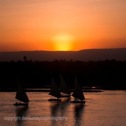 Sunset over the westbank