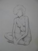 Figure drawing by Nicole
