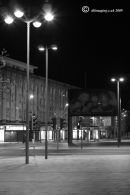 Big screen, Plymouth city center.