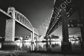 Two bridges.