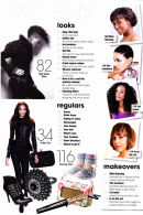 Full makeover shoot for Black Beauty & Hair magazine an inside feature of actress Kathryn Drysdale