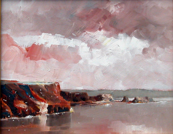 Cliffs towards Monkstone